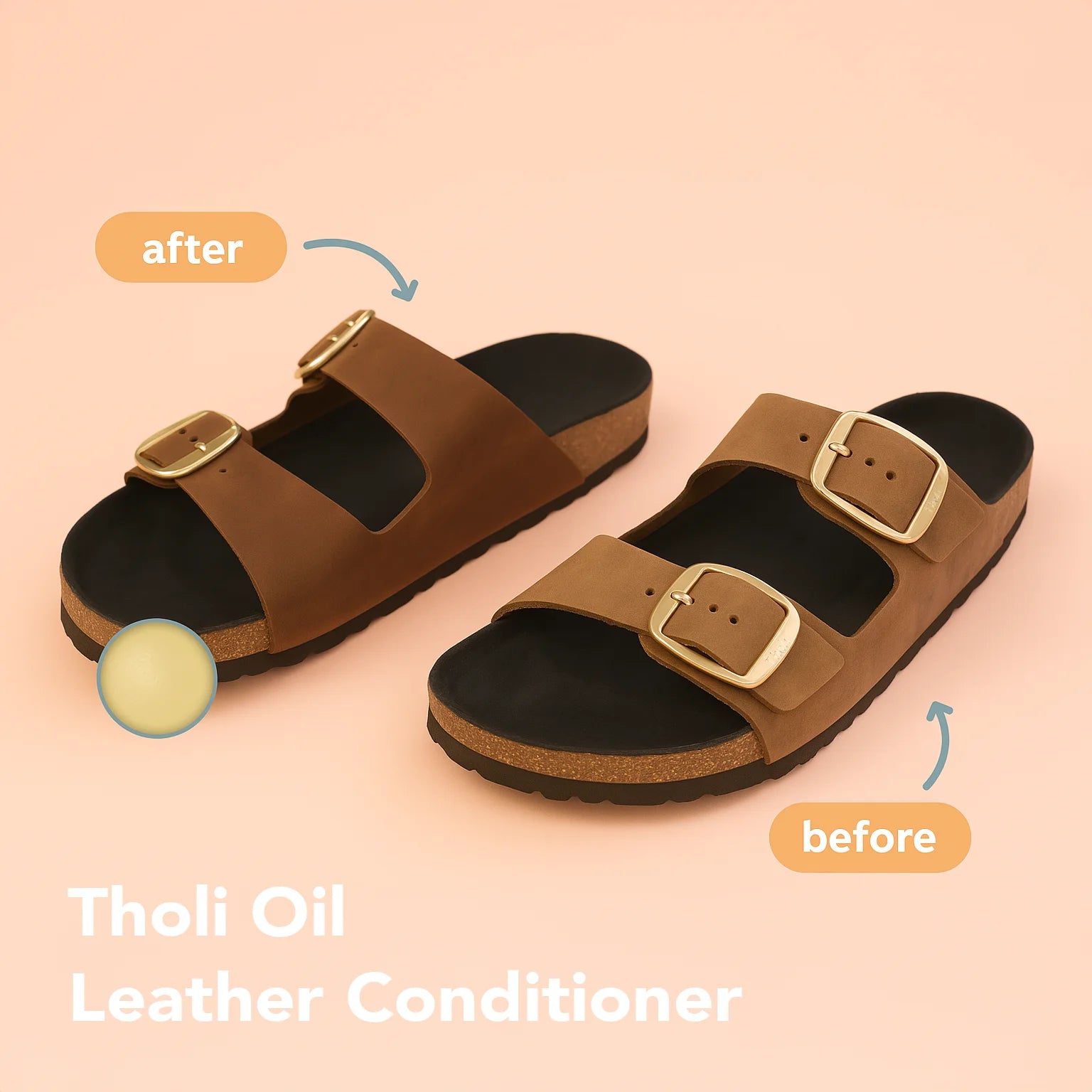 Sandal Leather Conditioner