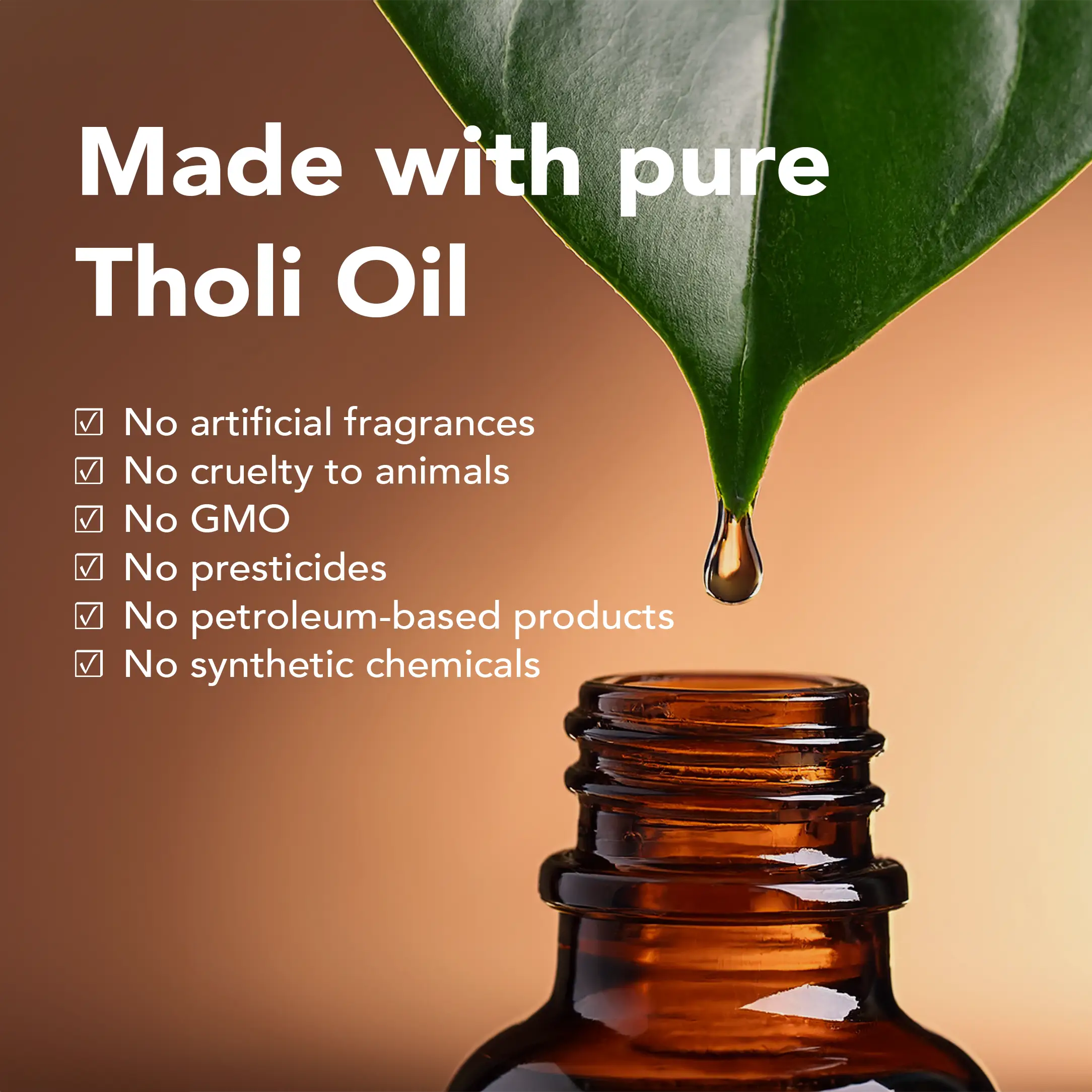 All Over Body Oil - Made with Almond Oil, Rosehip Oil and Tholi Essential Oils with Vitamin E