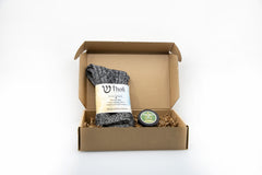 Wool Socks Set Crew in Terry - includes 1oz Skin Care product