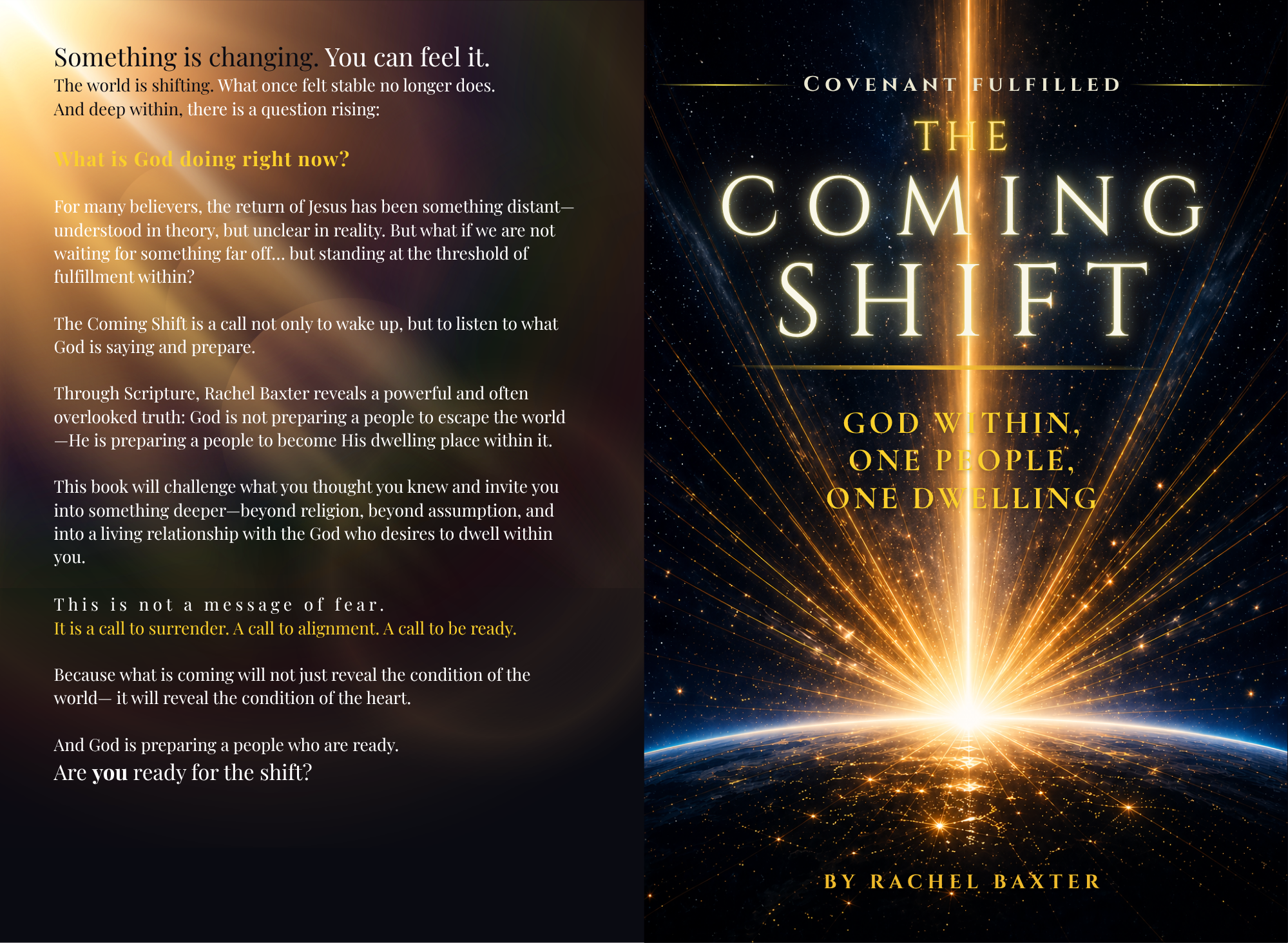 The Coming Shift: God Within, One People, One Dwelling (Audio Book + Digital Download)