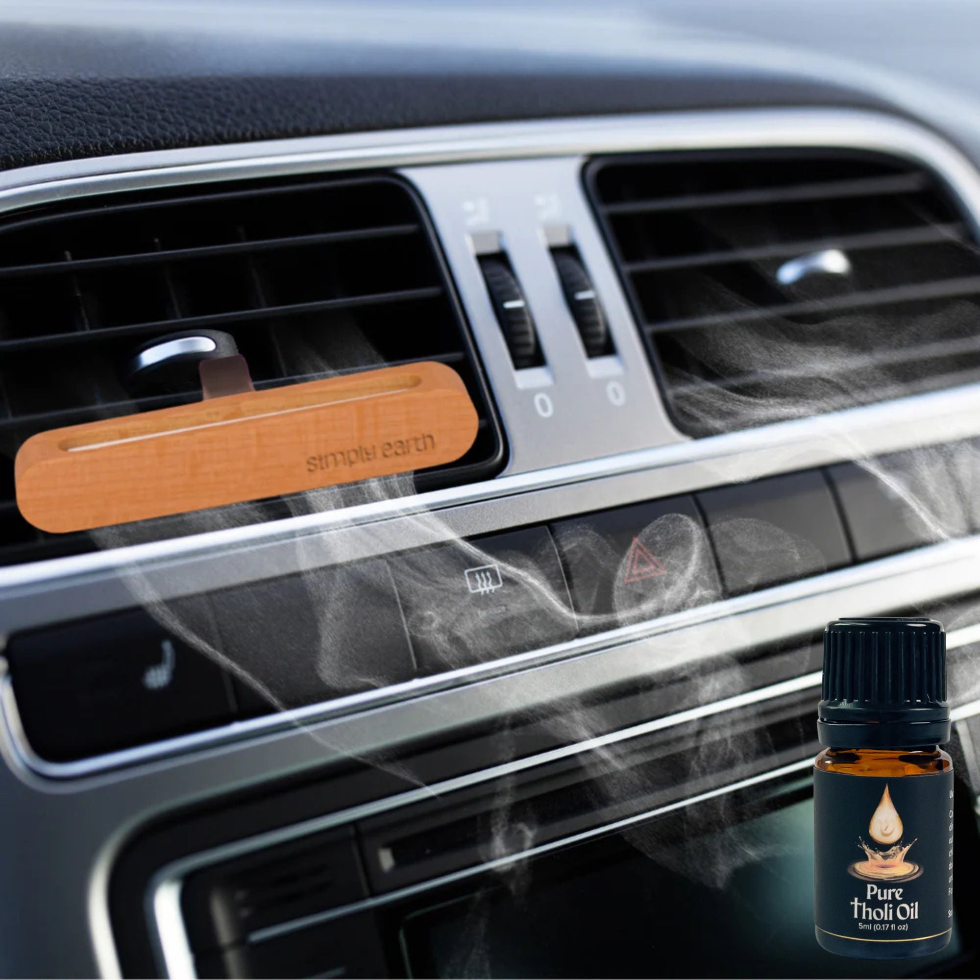 Car Diffuser Set - Comes with Pure Tholi for Diffusing on the Go!