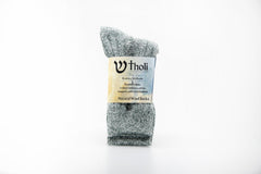 Wool Socks Set Crew in Terry - includes 1oz Skin Care product