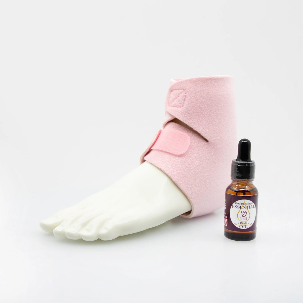 Ankle wrap for Tholi essential oil blend - footwear for essential oils