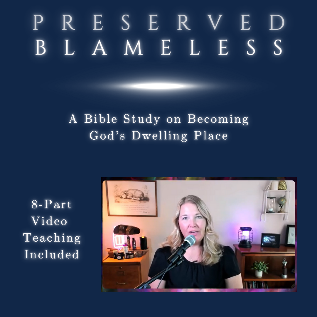 Preserved Blameless Bible Study Bundle - Study Guide, Companion Book & Video Access + 15ml Holy Anointing Oil FREE